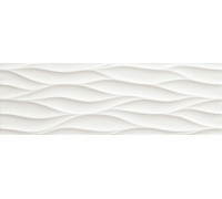 Lumina Curve White Gloss 25x75