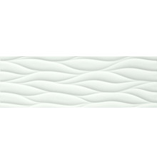 Lumina Curve White Matt 25x75