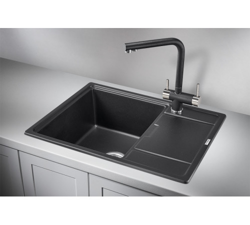 Кухонная мойка Granula 6503, ШВАРЦ