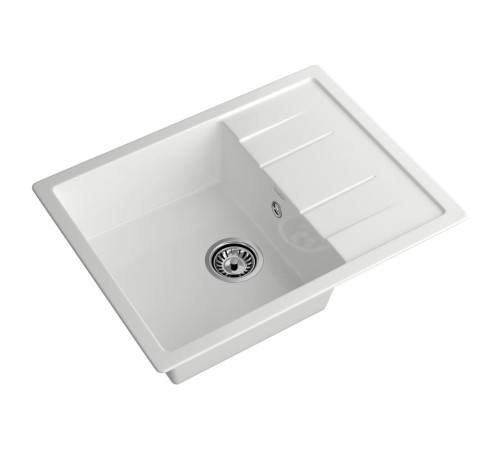 Кухонная мойка GranFest QUADRO 650L, иней