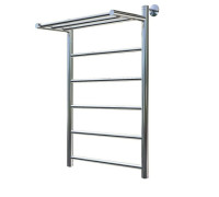 Полотенцесушитель водяной с полочкой (лесенка) Тругор Аспект НК 1 П 80х50 см (без углов)