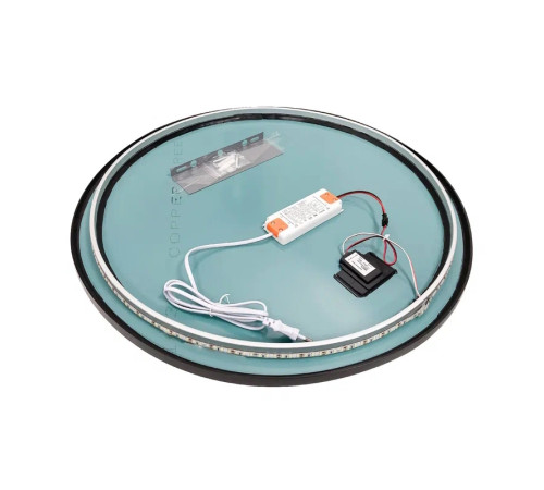 Зеркало с подсветкой LED Fixsen FX-1070F круглое 70х70 см, графит