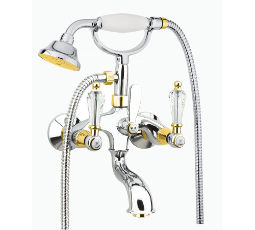 Смеситель для ванны Fiore GIOIELLI (SWAROVSKI®) 08CO0600, золото