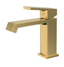 Смеситель для раковины HB10575-5, матовое золото