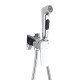 Гигиенический душ со смесителем FRAP F7586-2, хром
