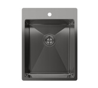 Кухонная мойка Rivelato Rinox 3850 PVD, черный