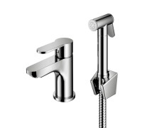 Смеситель для раковины с гигиеническим душем Prohanss P64.12, хром