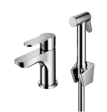 Смеситель для раковины с гигиеническим душем Prohanss P64.12, хром