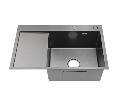 Мойка для кухни Fmark FSC6550Q-R, графит