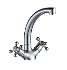 Смеситель для кухни WesnaArt RASSVET RAS02-120, хром