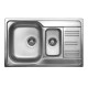 Кухонная мойка UKINOX Гранд GRL800.500 15GT8K -O, 50*80