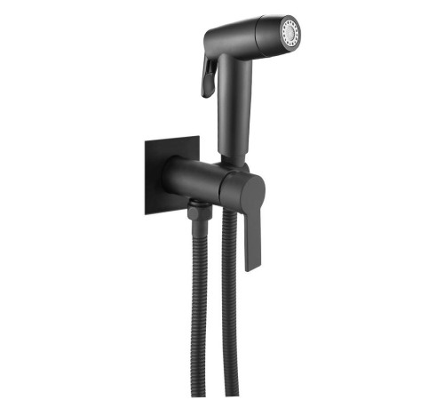 Гигиенический душ со смесителем ESKO SB 83H Black/SB83HB, черный