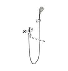 Смеситель для ванны Bravat Slim F6332366CP-01L-RUS, хром