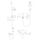 Смеситель для ванны FILARETE Roun FL2120BG, графит