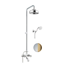Душевая система Fiore VENERE SKY (SWAROVSKI®) 13CO0615, хром/золото