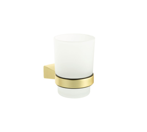 Стакан для ванной комнаты FIXSEN TREND GOLD FX-99006, матовое золото