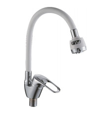 Смеситель для кухни Cron CN4304, белый