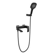 Смеситель для ванны Hansberge H4077BL, черный