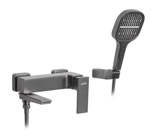 Смеситель для ванны Hansberge H4070BG, графит