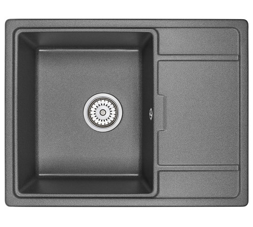 Кухонная мойка Granula 6503, ГРАФИТ