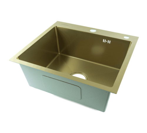 Мойка для кухни Fmark FSC5050Q, матовое золото
