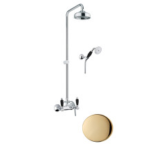 Душевая система Fiore COLONIALE BLACK 22OO0620, золото