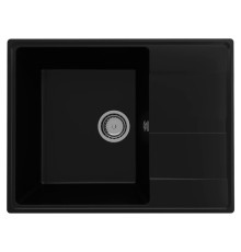 Кухонная мойка Ulgran Quartz Prima 650-07, уголь