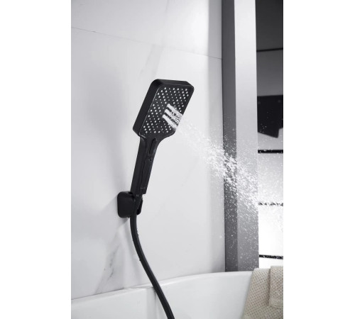 Смеситель для ванны Knotlor KN-22/BL, черный