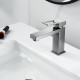Смеситель для раковины Raffine F0196T, оружейная сталь