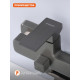 Смеситель для ванны Prohanss P60.22.09, графит