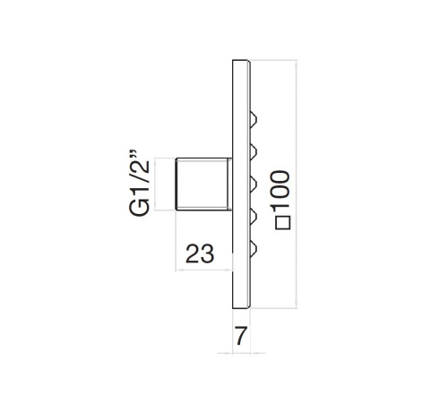 Форсунка гидромассажная Webert AC0334740, белый