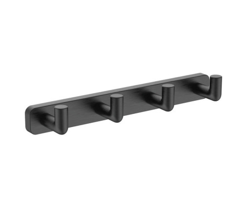 Планка с 4 крючками Raglo R320.054.09, графит