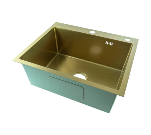 Мойка для кухни Fmark FSC5545C, матовое золото