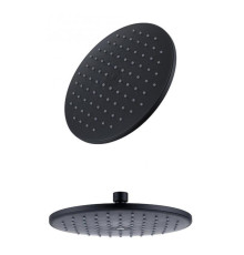Верхний душ Bravat Built-in P70253BW-ENG, черный