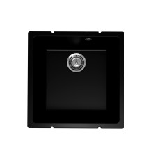 Кухонная мойка Ulgran Quartz Under 400-07, уголь