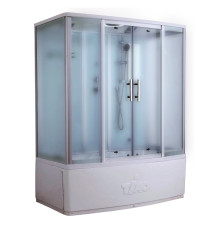 Душевая кабина (душевой бокс) Timo Standart Silver Fabric T-6650SF, 150x88x220