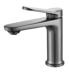 Смеситель для раковины Shevanik S4301T, оружейная сталь