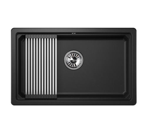 Кухонная мойка Granula 7303U, ЧЁРНЫЙ