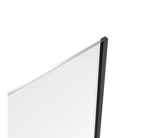 Шторка на ванну 60x140 Maretti Project Black PB41F6014099, черный профиль