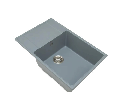 Кухонная мойка Grandex Aqua Topline 600212, серый