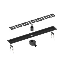 Душевой лоток TIMO Drain System DS230106/03, черный