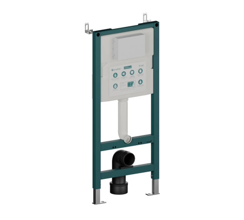 Инсталляция для подвесного унитаза Knotlor ISWC502FG, бирюзовый (серия 2)
