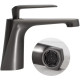 Смеситель для раковины Hansberge H1068BG, графит