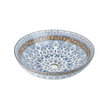 Раковина чаша Bronze de Luxe Марракеш 1008, синий