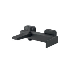 Смеситель на борт ванны Fiore KUBE 100NN8551, черный