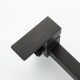 Гигиенический душ со смесителем FRAP F7591-6, черный