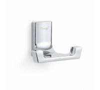 Крючок для ванной комнаты двойной FRAP F30605-2, хром