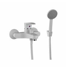 Смеситель для ванны PLstart PL3205-8, белый
