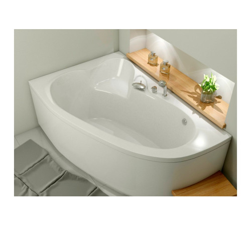 Ванна акриловая левосторонняя Relisan ARIADNA Гл000001415, 145x95