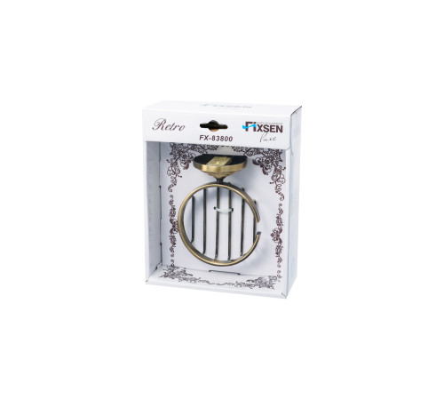 Мыльница решетка круг Fixsen Retro FX-83809A